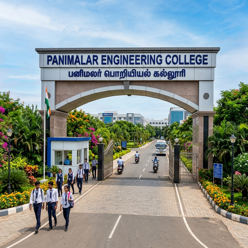 Panimalar College Entrance